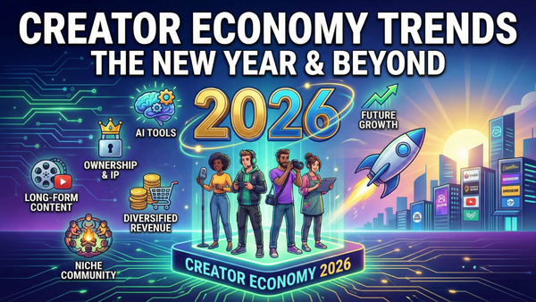 The Creator Economy in 2026: 20 Trends You Can’t Ignore (and how to play them)